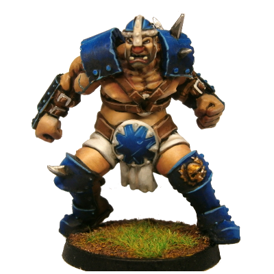 Bloodbowl Fantasy Football Ogre #4 Figure by Hungry Troll 